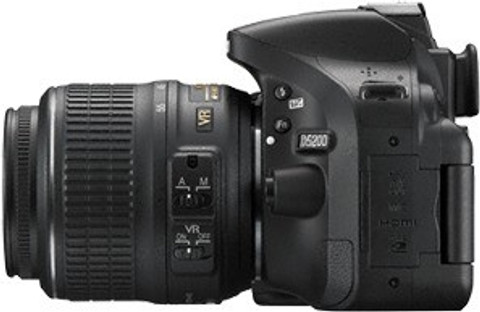 NIKON D5200 DSLR Camera (Body with AF-S 18 - 55 mm VR II + AF-S 55