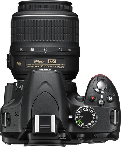 NIKON　D3200 18-55VRKit NIKON D3200 DSLR Camera (Body with AF-S DX NIKKOR 18-55mm f