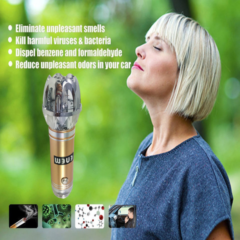 ENEM Car Ionizer filter - Removes Cigarette Fumes, Bacteria, Odor Smell -  Mini Cleaner Gadget Smoke Eater Eliminator Remover Air Purifier Price in  India - Buy ENEM Car Ionizer filter