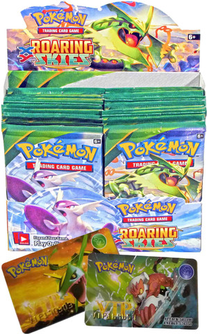 Switch Control Pokemon VIP Roaring Skies Credit cards Booster box (100  cards) - Pokemon VIP Roaring Skies Credit cards Booster box (100 cards) .  Buy pokemon toys in India. shop for Switch