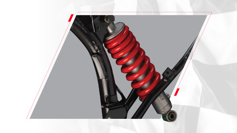 Apache 160 4v Rear Suspension Mono Shock Absorber Rear For TVS