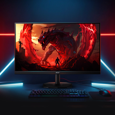 Acer Nitro 68.58 cm (27 inch) Full HD IPS Panel wiith Built-in