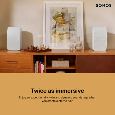 Buy Sonos Five Auxiliary, Airplay Multiroom 80 W Mobile/Tablet