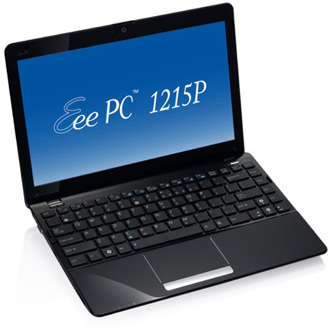 Asus Eee PC 1215P-BLK019S Netbook (1st Gen Atom/ 2GB/ 320GB/ Win7