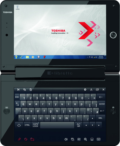 Toshiba Libretto W100-U7310 Laptop (1st Gen PDC/ 2GB/ Win7 HP/ 729