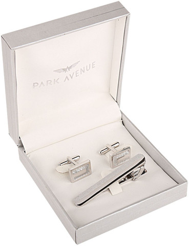 park avenue cufflinks and tie pin