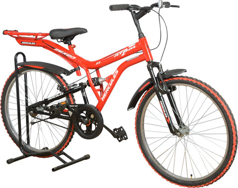 ヘラクレス　152mm HERCULES Atom Zx 26 Single Speed Red&Black 26 T (inch) Mountain