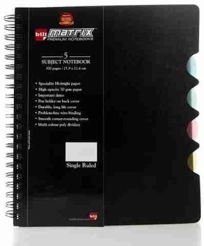 bilt Matrix A4 Notebook Single Ruled 300 Pages Price in India - Buy ...