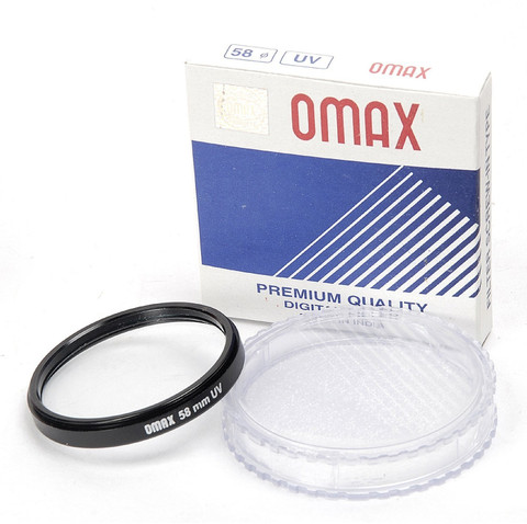OMAX 58mm UV Filter for Canon EF 85 mm f/1.8 USM UV Filter - OMAX