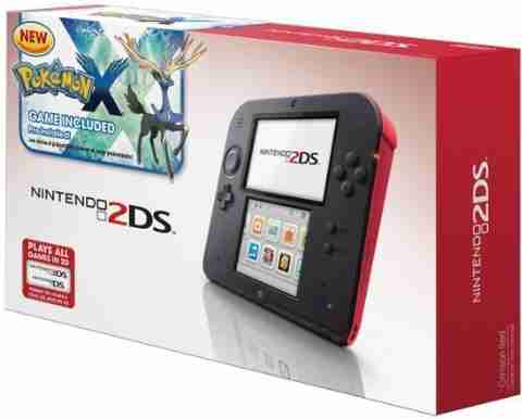 NINTENDO Nintendo 2DS Crimson Red With Pre-installed PokÃ©mon X