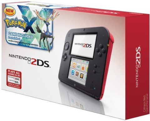 Nintendo Switch 2DS NINTENDO Nintendo 2DS Crimson Red With Pre-installed PokÃ