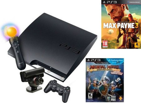 SONY PlayStation 3 (PS3) 320 GB with Max Payne 3 Price in India