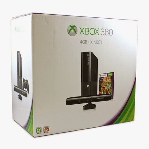 Microsoft Xbox360  4GB + KINECT ソフト6本 MICROSOFT Xbox 360 250 GB with Kinect Adventures Price in