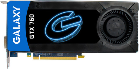 GALAXY GeForce GTX 760 DDR5 2 GB NVIDIA Chipset 256 bit 980 MHz