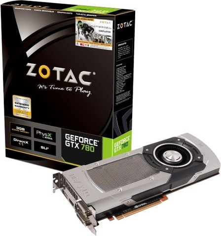 ZOTAC NVIDIA GeForce GTX 780 3 GB GDDR5 Graphics Card - ZOTAC