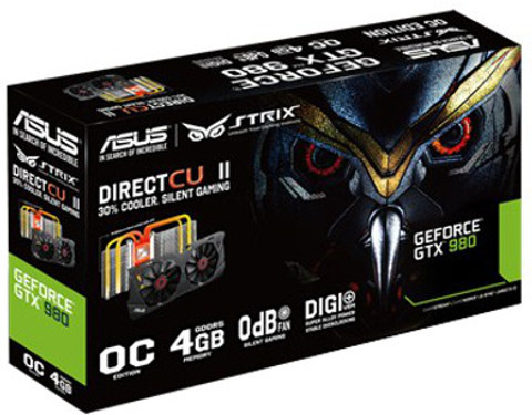 ★タヌキチ★　ASUS　５点 ASUS Strix GTX 980 4 GB GDDR5 4 GB NVIDIA Chipset 256 bit