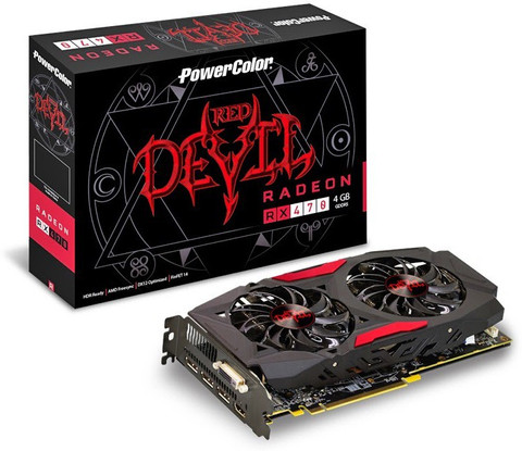 PowerColor Radeon RX 470 GDDR5 4 GB AMD/ATI Chipset 256 bit 1270