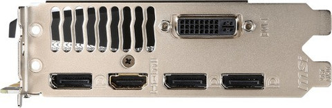 MSI GTX 960 GDDR5 4 GB NVIDIA Chipset 128 bit 7010 MHz Graphics