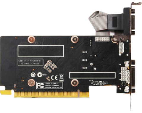 ZOTAC NVIDIA Geforce GT 520 Edition 2 GB GDDR3 Graphics Card