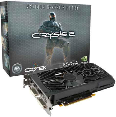 EVGA GeForce GTX 560 Ti Maximum Graphics Edition Crysis 2