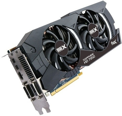 Sapphire HD 7950 3GB GDDR5 Flex Edition GDDR5 3 GB AMD/ATI Chipset