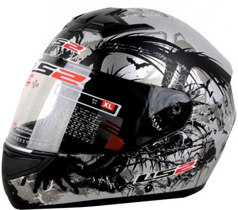 ls2 full face helmet ff350 phobia black Assault – Matte – Eagle Leather face helmet features a high Buy LS2 Men White &