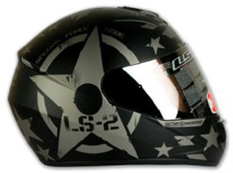 ls2 ff352 combat matte helmet Helmets Assault Full Face Motorcycle W/ SunShield ( Black technical fabric liner wicks moisture to keep you cool LS2 Valiant 399-1011 Flip Up