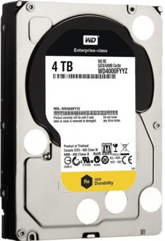 WD Gold 4 TB Servers, Desktop SATA Internal Hard Disk Drive (HDD
