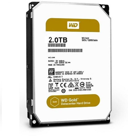 WD Gold 2 TB Servers, Desktop SATA Internal Hard Disk Drive (HDD WD Gold 2 TB Servers, Desktop SATA Internal Hard Disk Drive (HDD