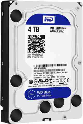 WD Blue 4 TB Desktop SATA Internal Hard Disk Drive (HDD) (WD40EZRZ