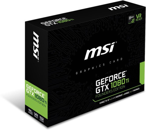 MSI GeForce GTX 1080 Ti Founders Edition GDDR5X 11 GB NVIDIA