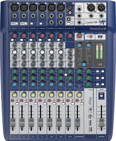 soundcraft SIGNATURE-10 Analog Sound Mixer Price in India - Buy
