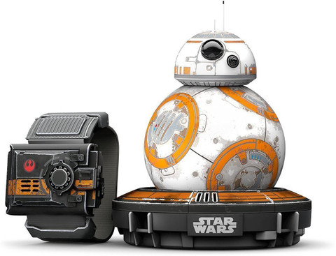 STAR WARS BB-8 ロボット2つ コントローラーとフォースバンド付き Sphero Star Wars BB-8 App Controlled Robot with Star Wars Force