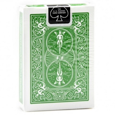 Bicycle Green Rider Back Playing Cards Standard Edition Deck
