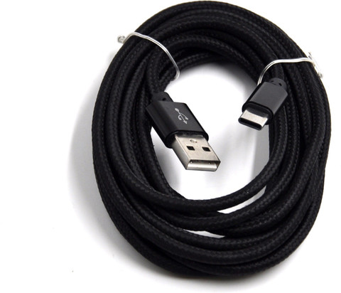 2-Pack 10FT Nylon Braided USB C Cable – Super Fast Charging & Data Sync For Samsung, LG, HTC And More!