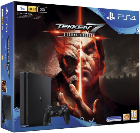 SONY PlayStation 4 (PS4) Slim 1 TB with Tekken 7 (Deluxe Edition