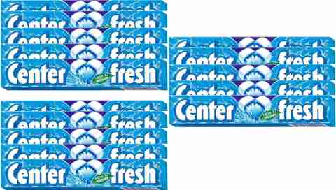 center fresh 15g Pack Of 15 Spearmint Chewing Gum Price in India - Buy ...