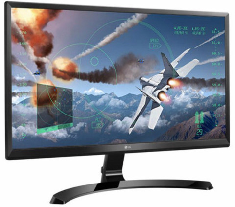 LG 4K-UHD Monitor 60.96 cm (24 inch) 4K Ultra HD LED Backlit IPS