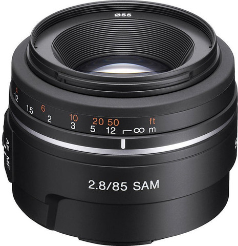 SONY 85mm f/2.8 SAM A-Mount Telephoto Prime Lens - SONY : Flipkart.com