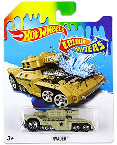 MATTEL Hot Wheels 1:64 Color Shifters Invader Tank - Hot Wheels 1