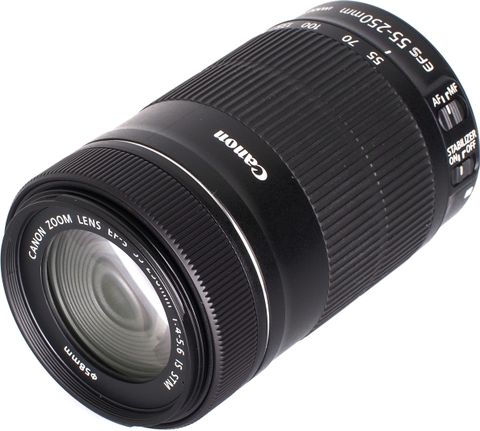 Canon EF-S 55-250mm f/4-5.6 IS STM Telephoto Zoom Lens - Canon