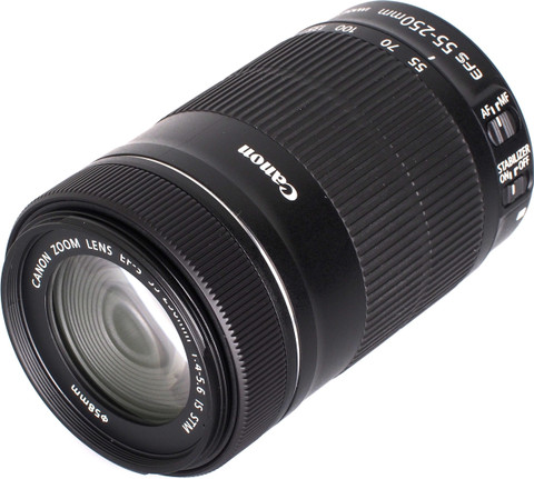 ★良品★ キヤノン CANON EF-S 55-250mm F4-5.6 IS Canon EF-S 55-250mm f/4.0-5.6 is Telephoto Zoom Lens for