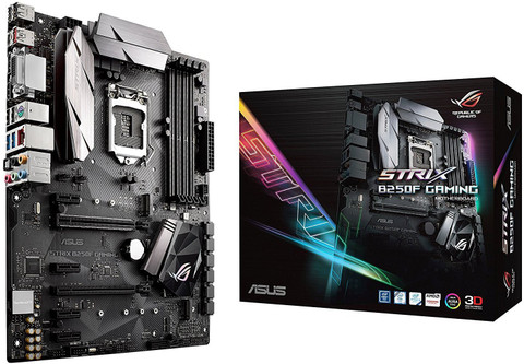 ASUS B250F Strix Gaming LGA 1150Socket ATX Intel B250 Chipset DDR4