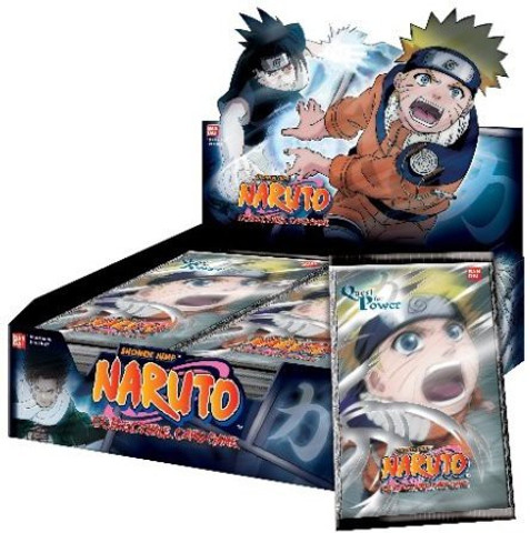 Bandai Naruto Collectible Trading Card Game Quest For Power 1st Edition Booster  Pack - Naruto Collectible Trading Card Game Quest For Power 1st Edition Booster  Pack . shop for Bandai products in