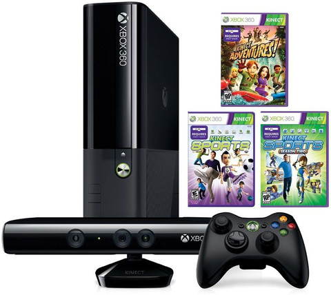 MICROSOFT Xbox 360 4GB with kinect Bundle Motion Controller