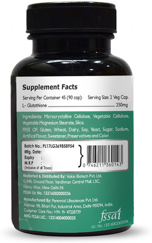 buy glutathione supplement in india Best India: How to Choose the Right One (202  HealthyHey Glutathione, Reduced, 120 Vegetarian Capsules