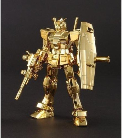 ロボット RX-78-2 GUNDAM G Ver.GP30th Bandai Rx 78 2 Gundam Ver.G30Th Premium Gold Version 1 144 Scale