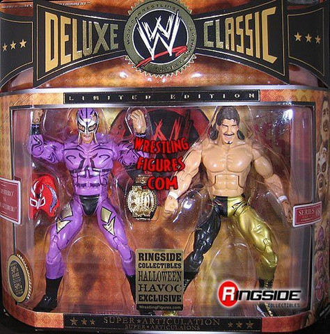 Jakks Pacific Rey Mysterio & Eddie Guerrero Classic Deluxe