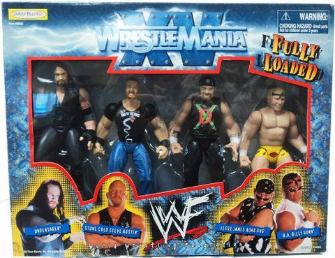 Jakks Pacific Wwe Wwf Wrestlemania Xv 15 Fully Loaded Box Set With