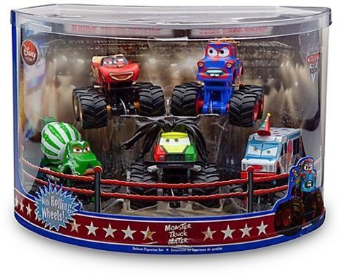 DISNEY Pixar Cars Toon Exclusive Deluxe Monster Truck Mater Martin